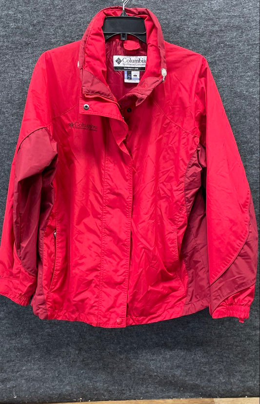 Columbia Sportswear Women's Red Two Tone Full Zip Interchange Jacket Size L