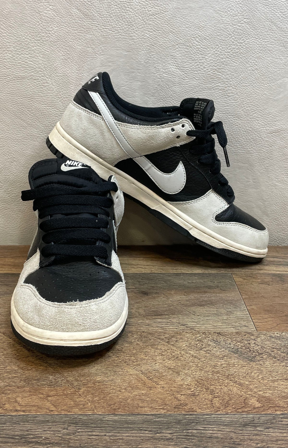Nike Dunk Low CL Black Medium Grey White 2008 Sneakers Size 8.5