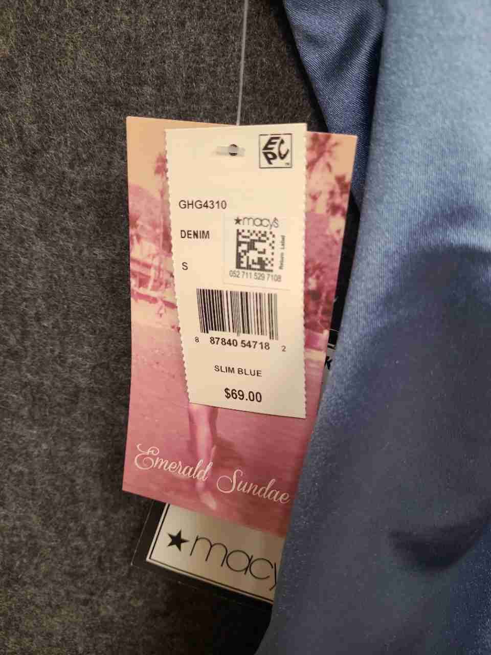 Emerald Sundae Women's Blue Cowl Neck Satin Ruched Mini Dress Sz S NWT