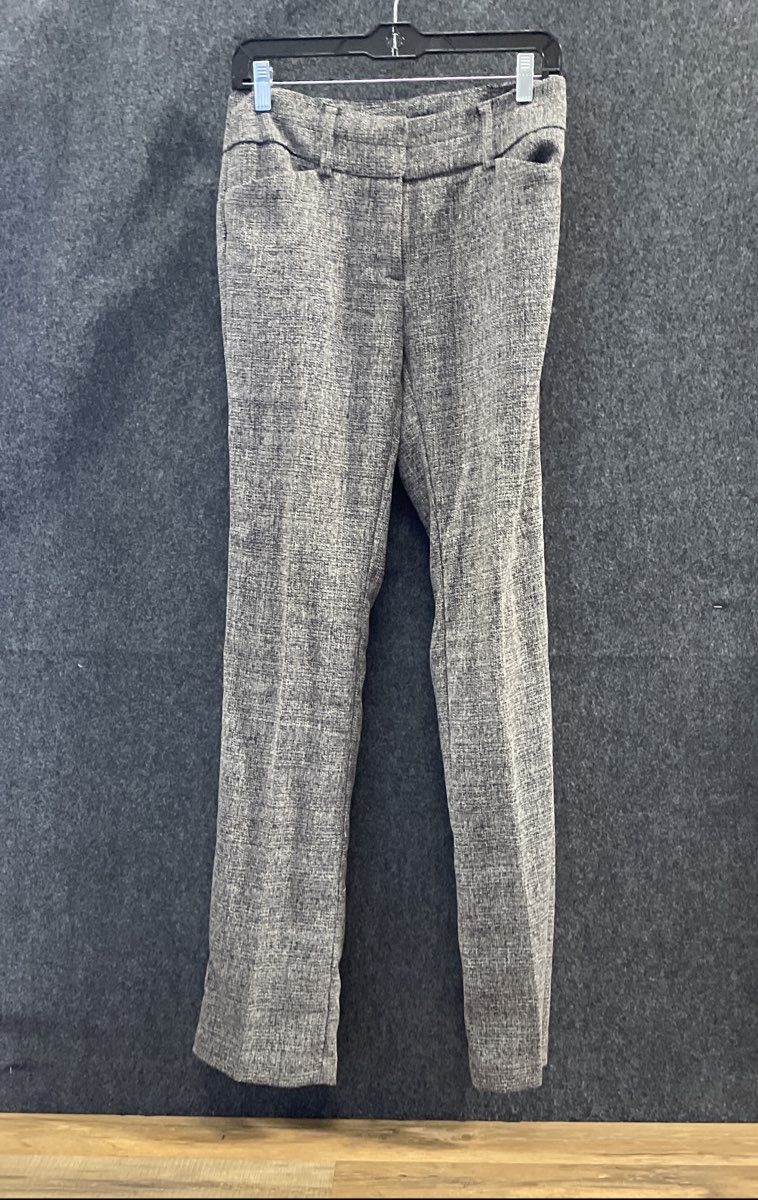 New York & Company Women's Grey 7th Avenue Suiting Pants Sz 0 Tall NWT