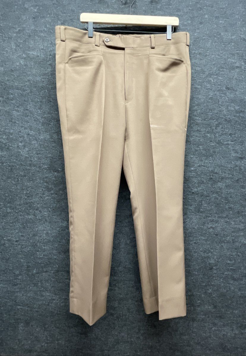 Vintage 80s Kingsridge Men's Plaid Blazer & Sansabelt Brown Pants Suit Set