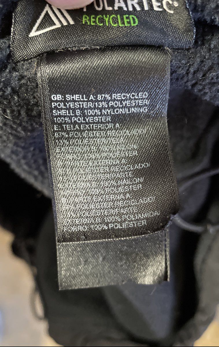 The North Face Women's Denali Fleece Jacket Black Breast Cancer Pink Sz M