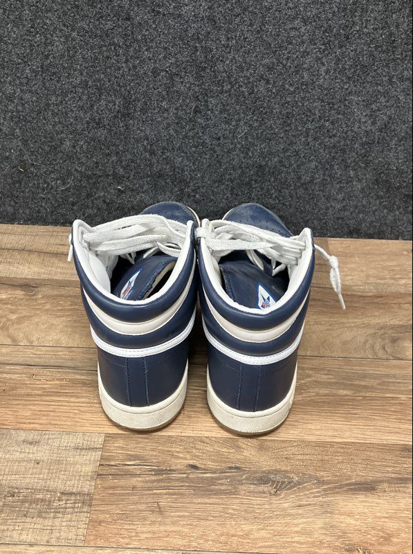 Adidas Top Ten Hi Navy White Gum High Top Basketball Sneakers Men's Size 10