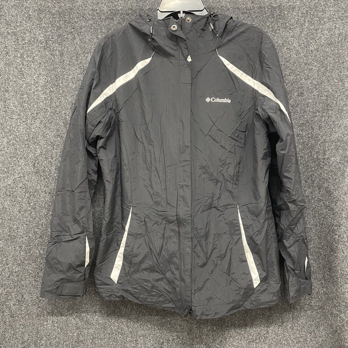 Columbia Women's Blazing Star Interchange Jacket Black White Size Large