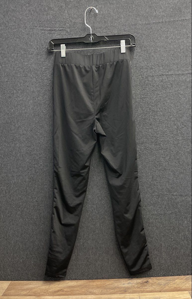 GUESS Women's Black Logo Side Tape Athleisure Leggings Sz S