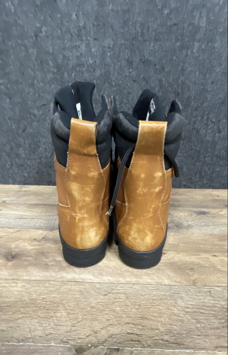 Vintage Y2K Magnum Scout 1268 Tan Leather Tactical Boots Size 11.5