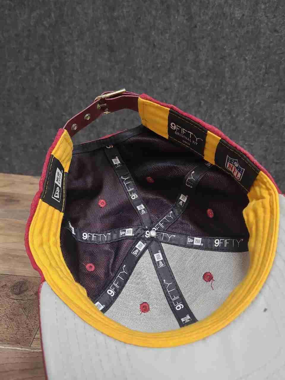 New Era Washington Redskins NFL 9FIFTY Original Fit Suede Strapback Hat OSFM