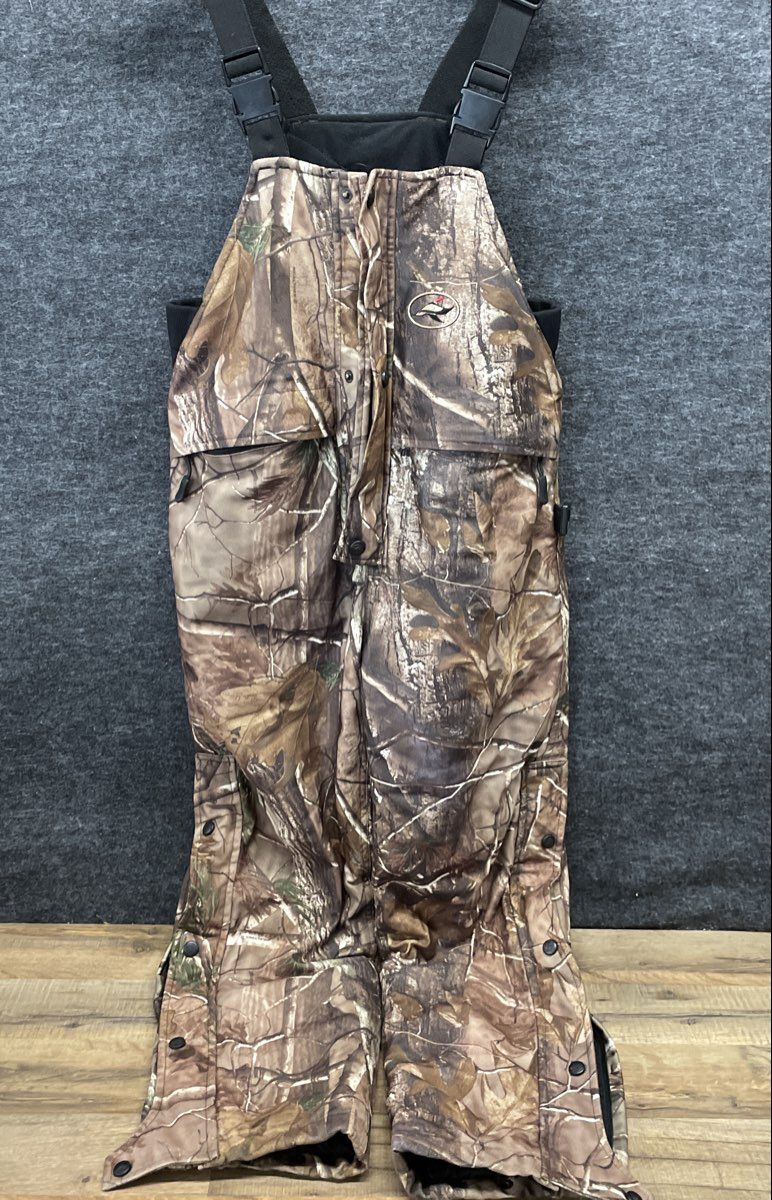 RedHead Youth Mountain Stalker Bone Dry Camo Hunting Overalls Bibs Size M