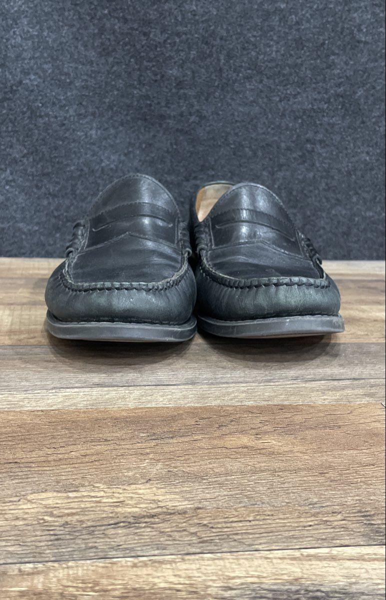 G.H. Bass & Co. Flex Step Black Leather Penny Loafer Men's Size 11.5 W