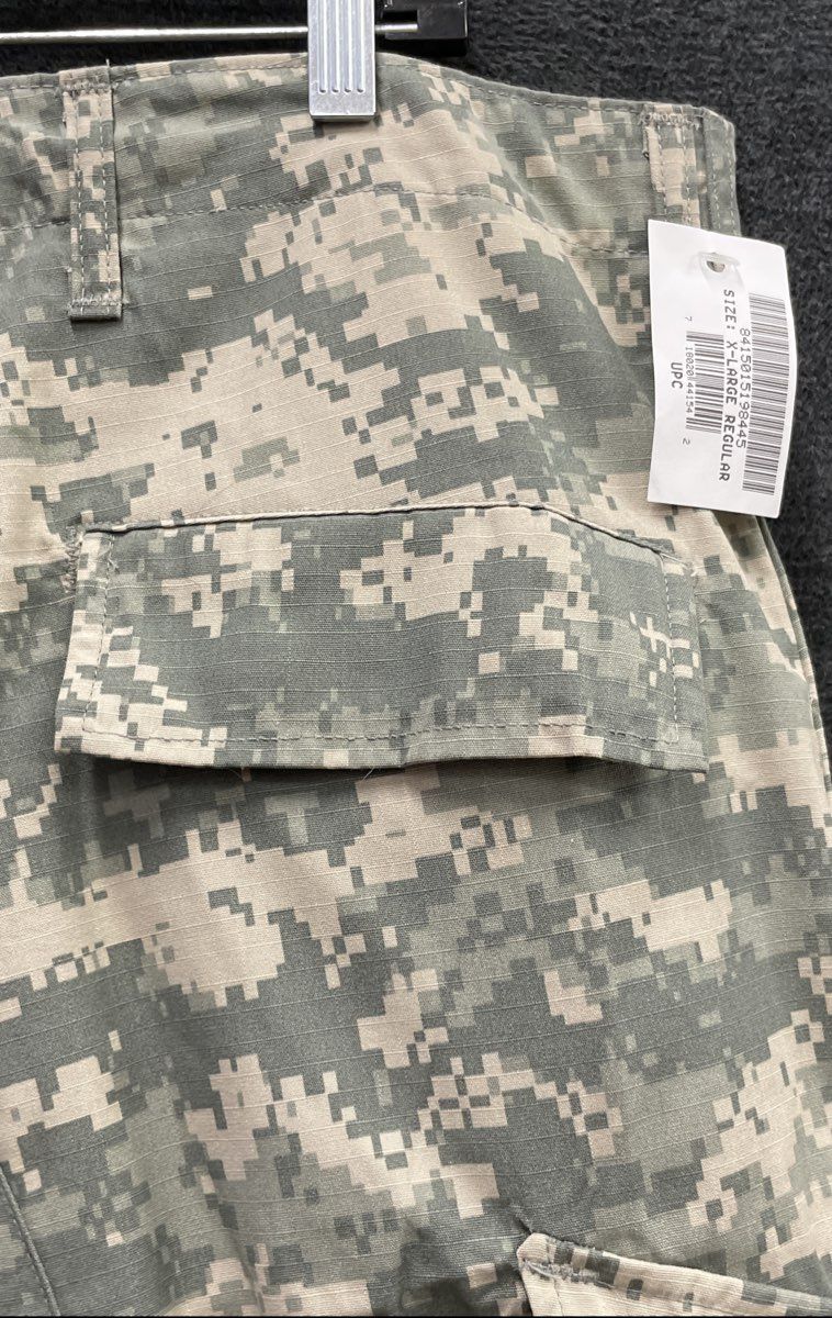 Propper Men's ACU Army Combat Uniform Digital Camo Ripstop Cargo Pants XL NWT