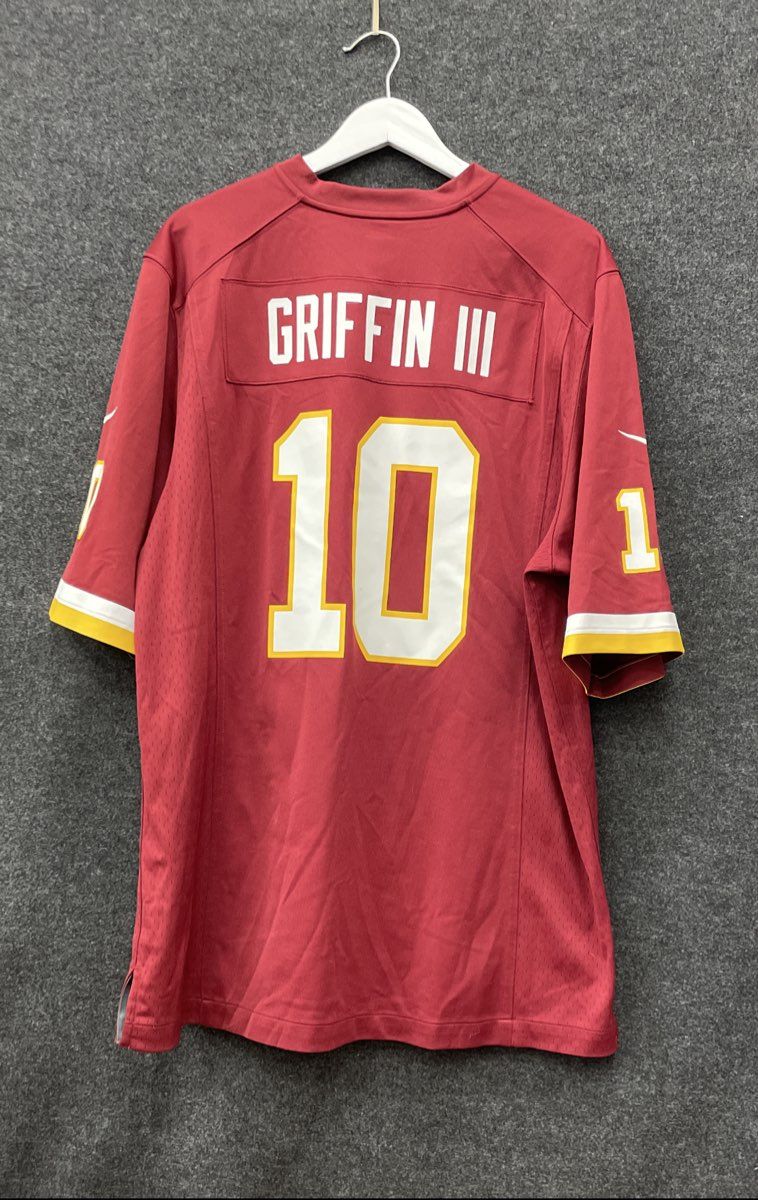 Nike Men's Washington Redskins Robert Griffin III RG3 #10 Football Jersey Sz L