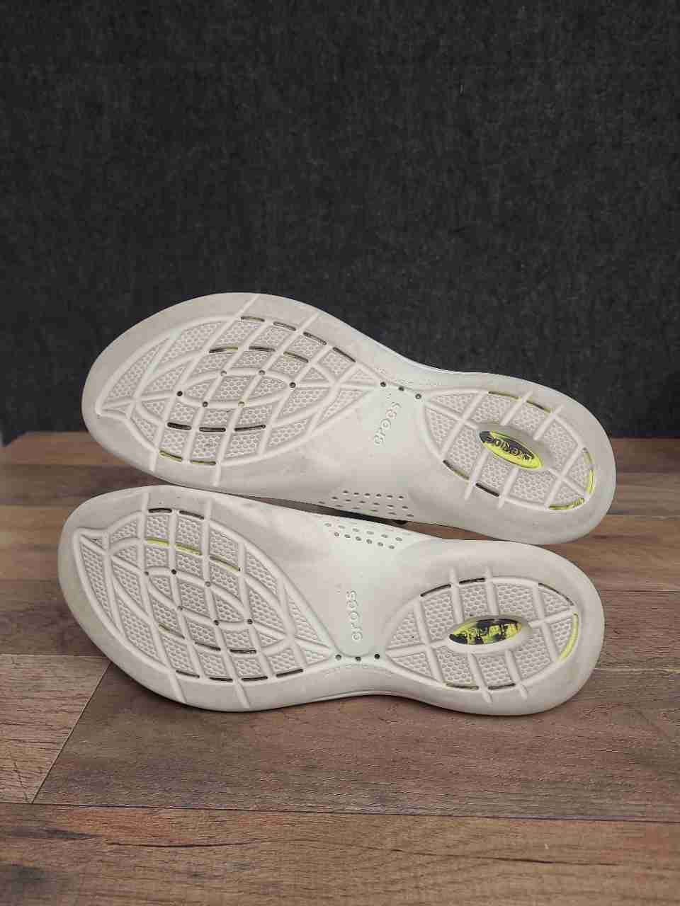 Crocs LiteRide 360 Pacer Black Citrus Marbled Men's Sneakers Size 8