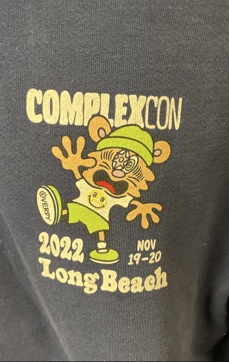 Complexcon Men's Navy 2022 Long Beach Graphic Pullover Hoodie Sz S