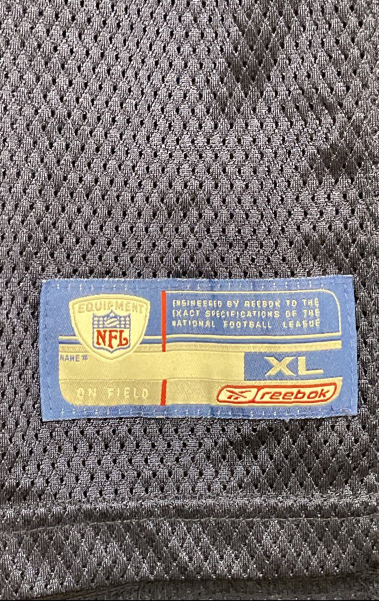 Vintage Reebok Youth St Louis Rams Marshall Faulk #28 Jersey Navy Blue Sz XL