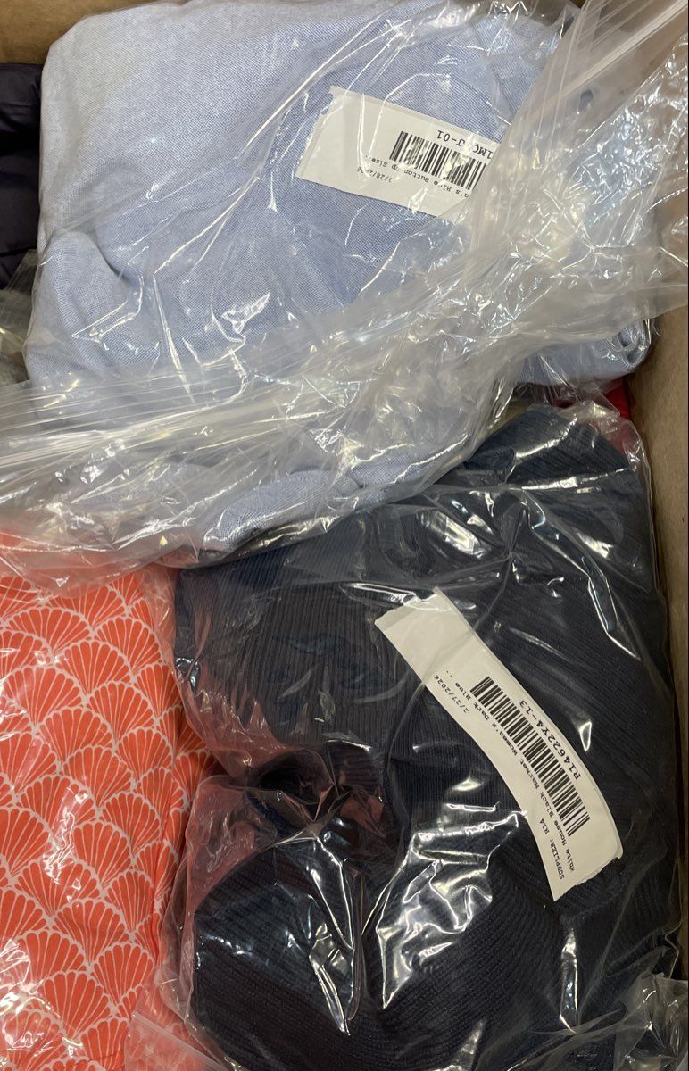Bulk Lot 20Lb Assorted Brands Men's Women's Clothing Reseller Mix Variety
