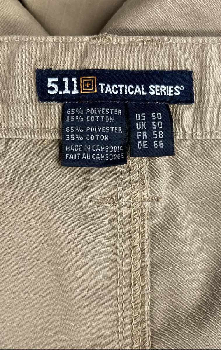 5.11 Tactical Men's Khaki Taclite Pro Cargo Pants Ripstop Sz 50