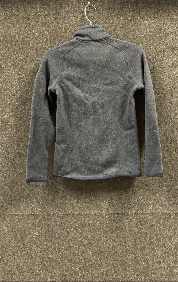 Patagonia Women's Navy Blue Heather Better Sweater 1/4 Zip Fleece Pullover Sz XS
