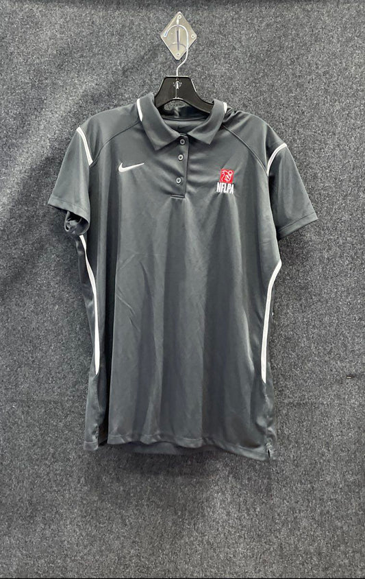Nike Women's Dark Gray Dri-FIT Golf Polo Shirt Sz XL NWT
