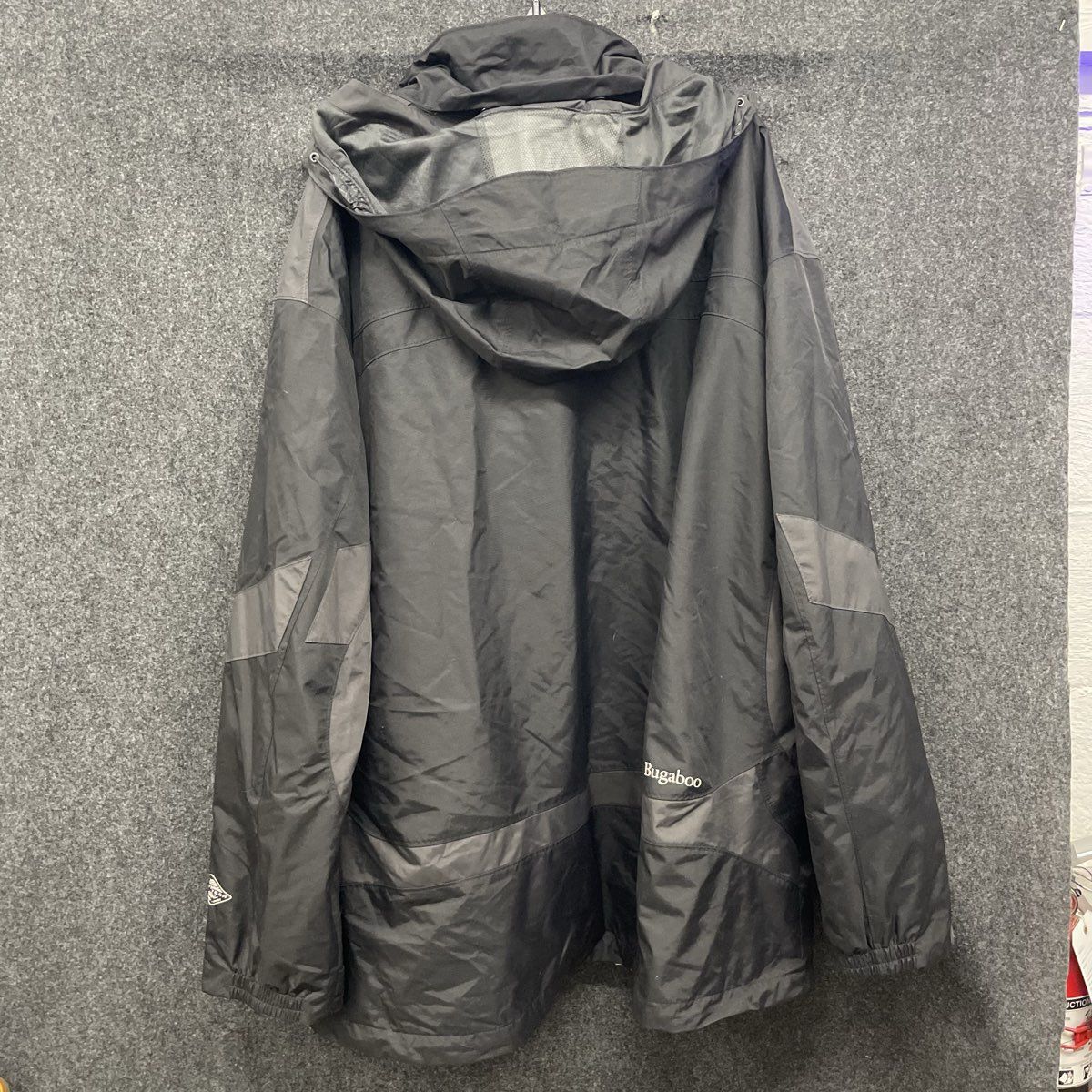 Columbia Men's Bugaboo Interchange Jacket Black Hooded Waterproof Sz 4X