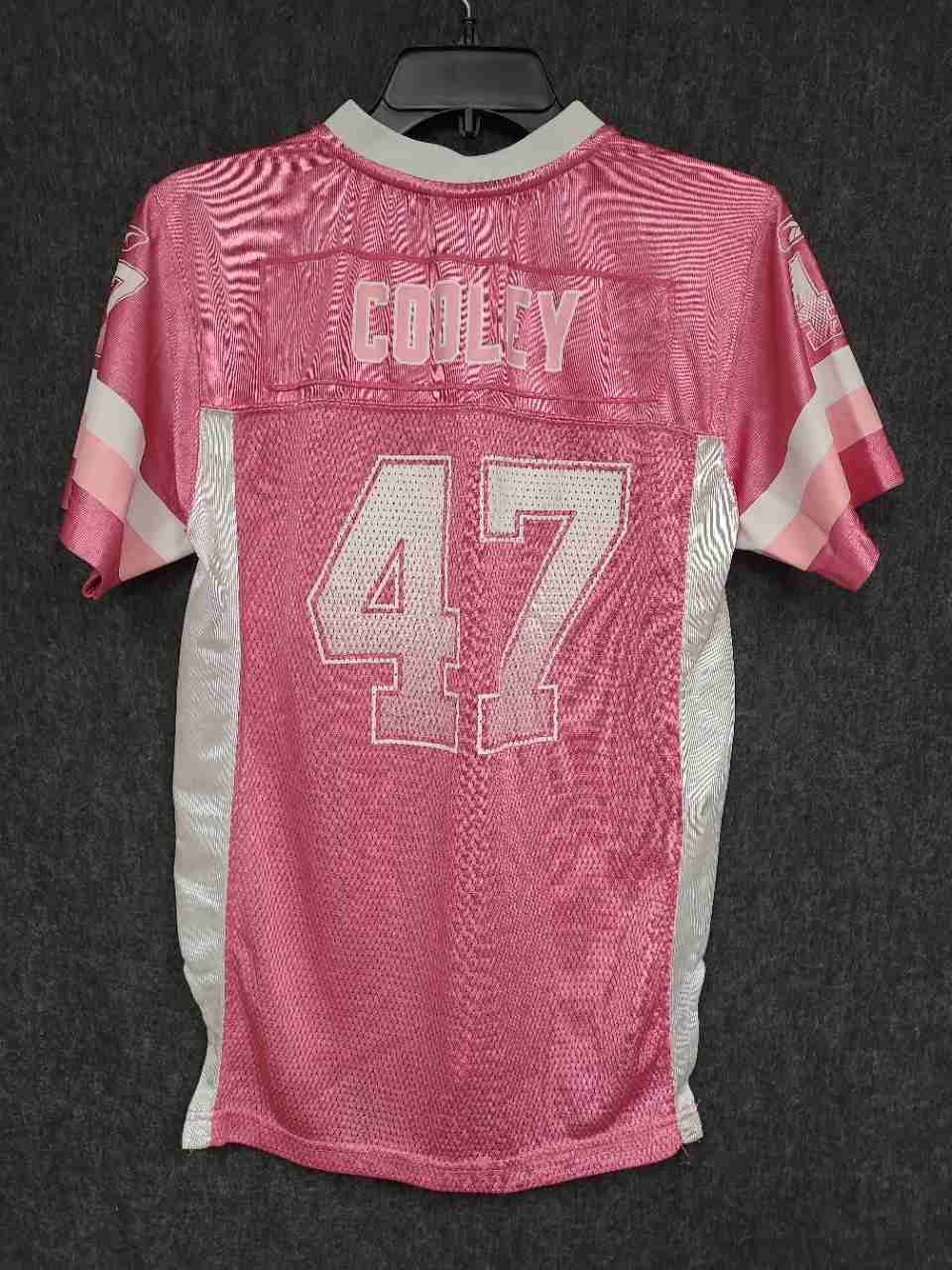Reebok Youth XL Washington Redskins Chris Cooley #47 Pink NFL Jersey Sz 16
