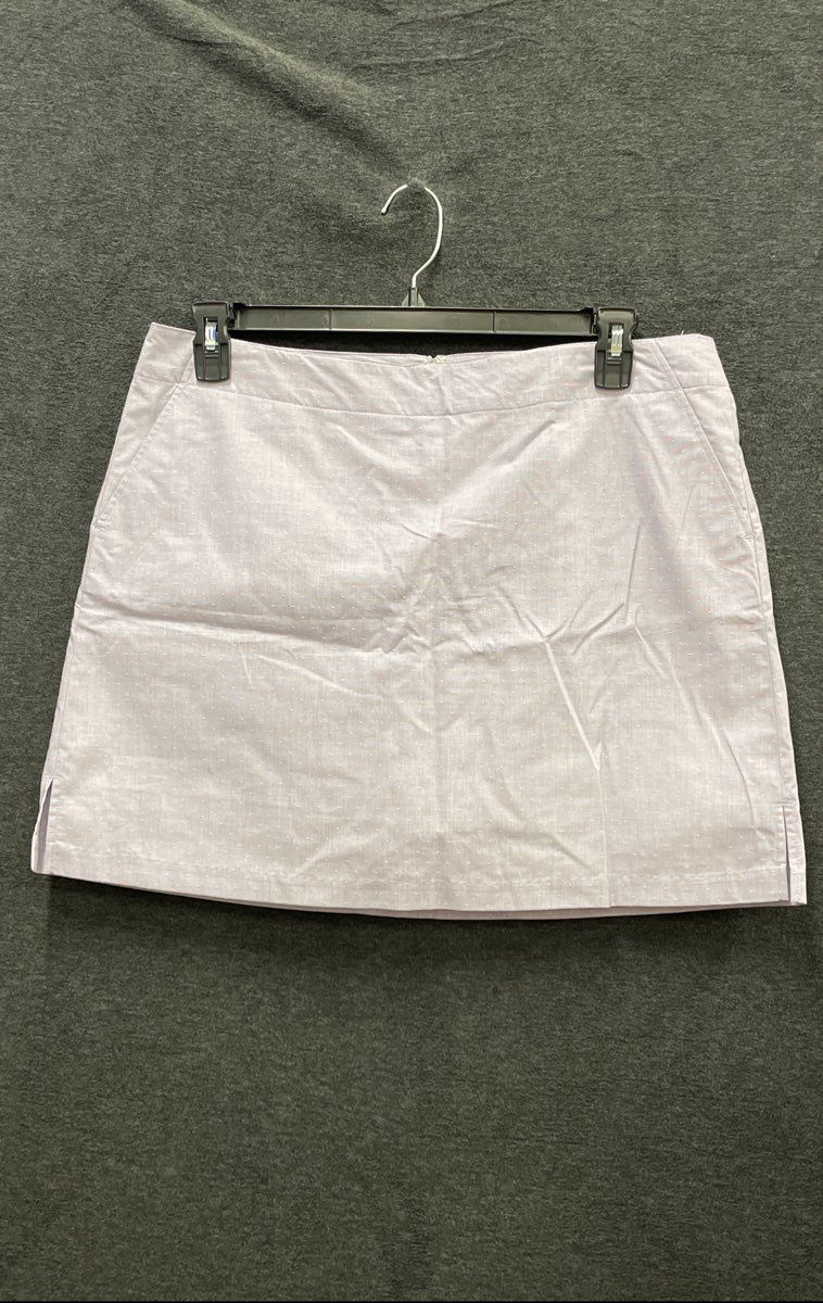 Lady Hagen Women's Purple Micro Dot Golf Skort NWT Sz 12