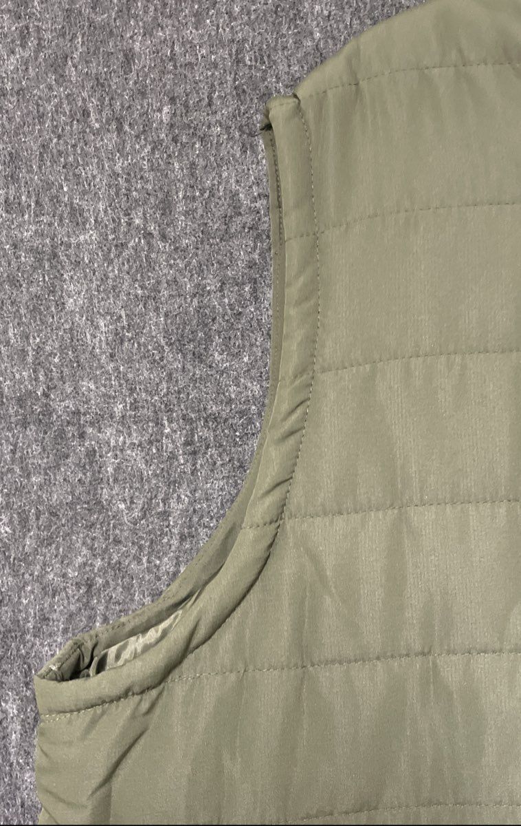 Sonoma Men's Olive Green Quilted Puffer Vest Full Zip Sleeveless Jacket Sz XXL