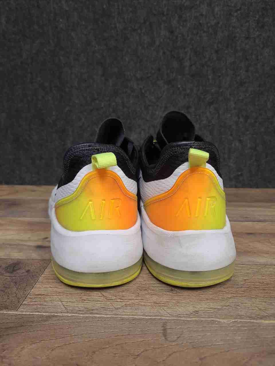 Nike Air Max Motion 2 Black Volt Total Orange Running Shoes Men's Size 13