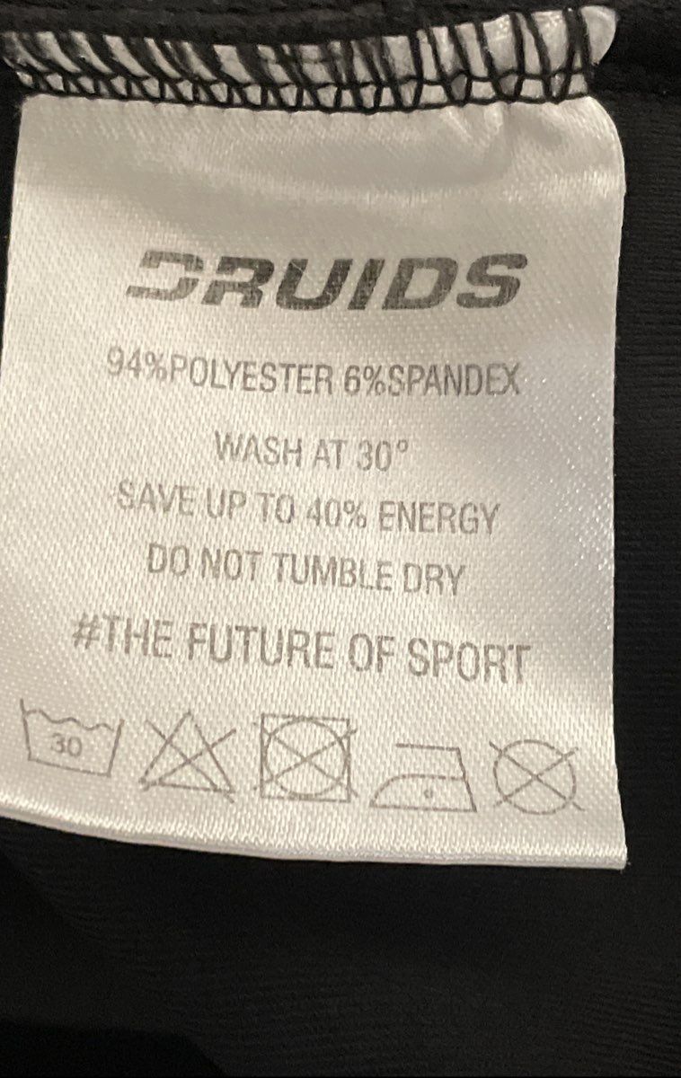 Druids Men's Gray Scramble 1/4 Zip Pullover Hoodie Sz XL