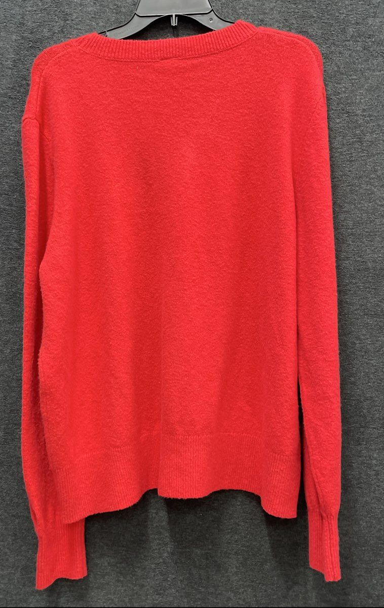 PINK Victoria's Secret Women's Red Christmas Sleighin' Graphic Sweater XXL NWT