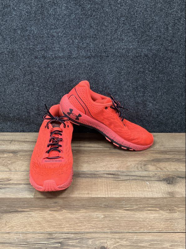 Under Armour HOVR Machina Red Black Men's Running Shoes Size 12