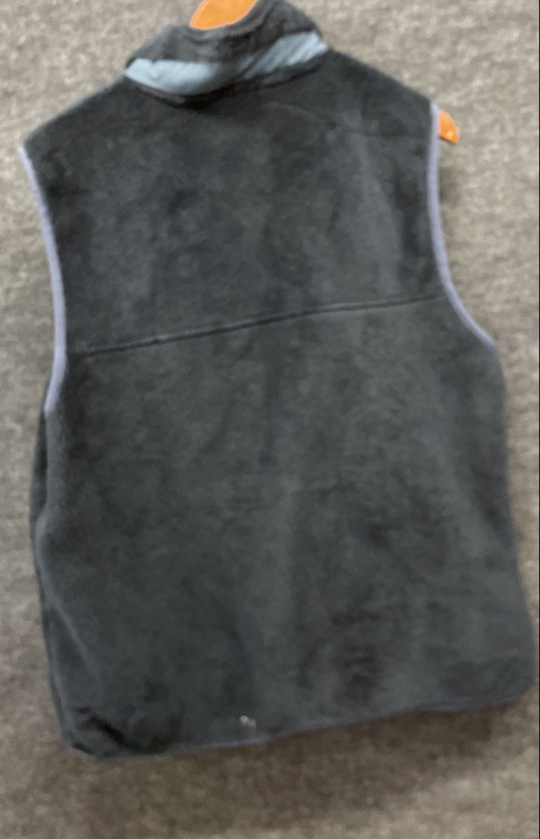 L.L. Bean Men's Gray Mountain Pile Fleece Full Zip Vest