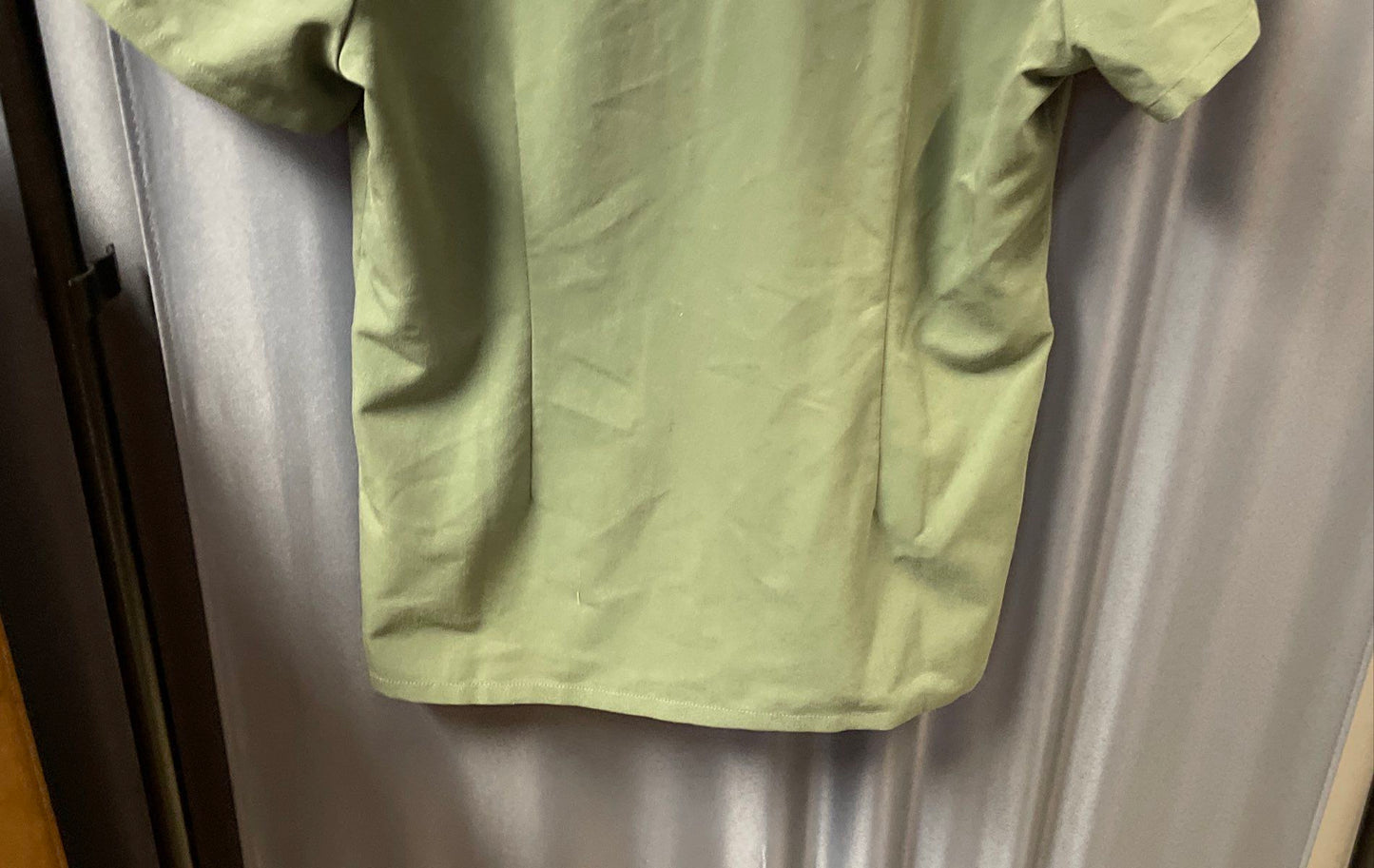 FIGS Women's Catarina V-Neck Scrub Top Green Technical Collection S