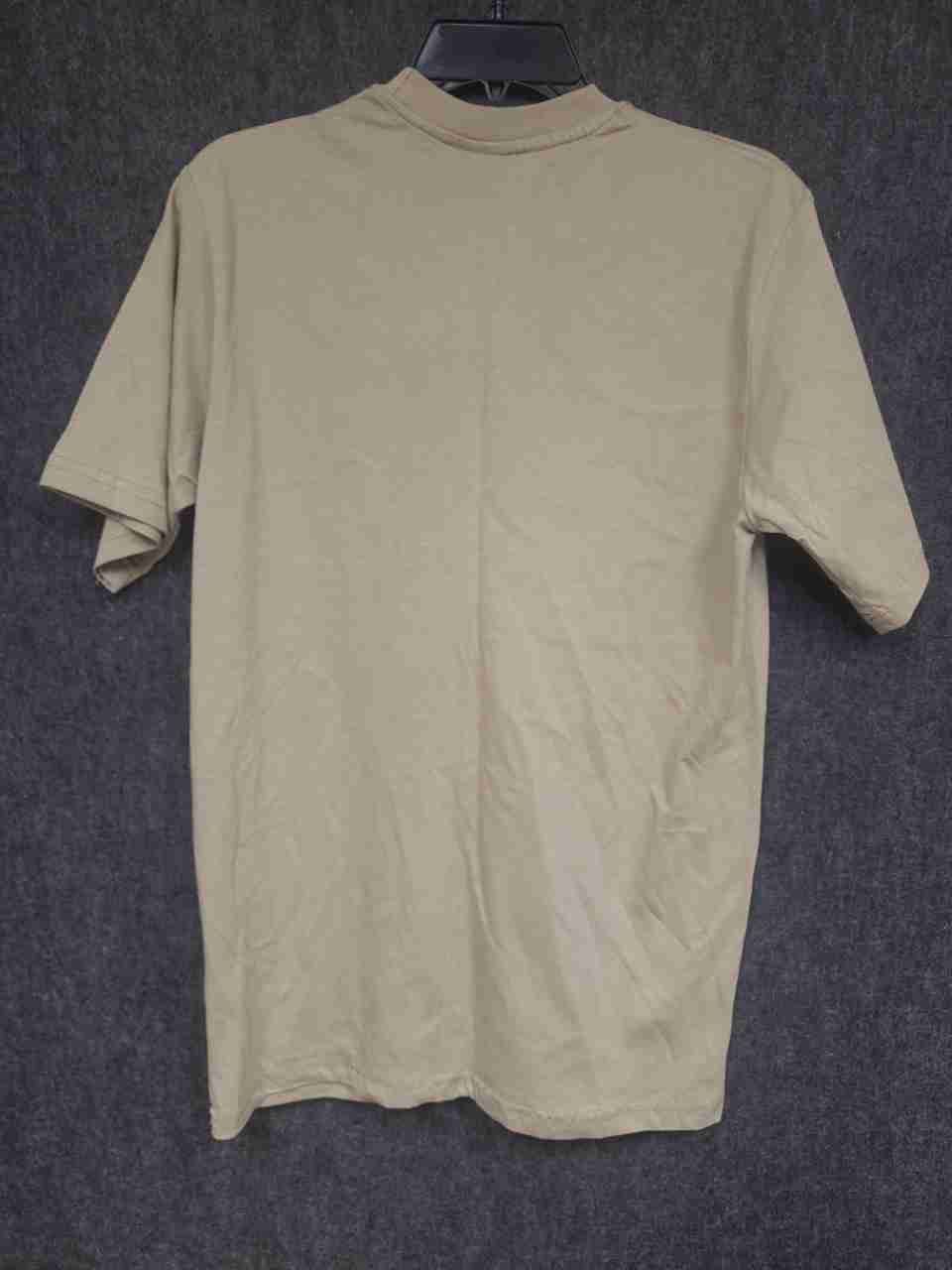 Jamboree The Big Five Safari Wildlife T-Shirt Made in Kenya Khaki Sz L