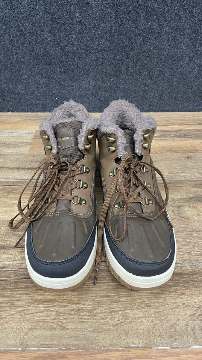 Weatherproof Vintage Slope Brown Insulated Winter Duck Boots Mens Size 10