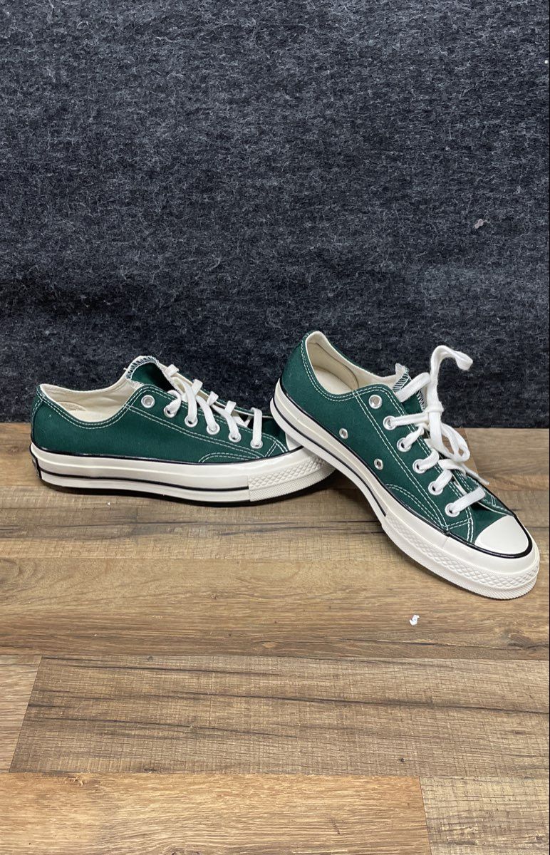 Converse Chuck 70 Low Midnight Clover Green Canvas Sneakers DS Size 5.5