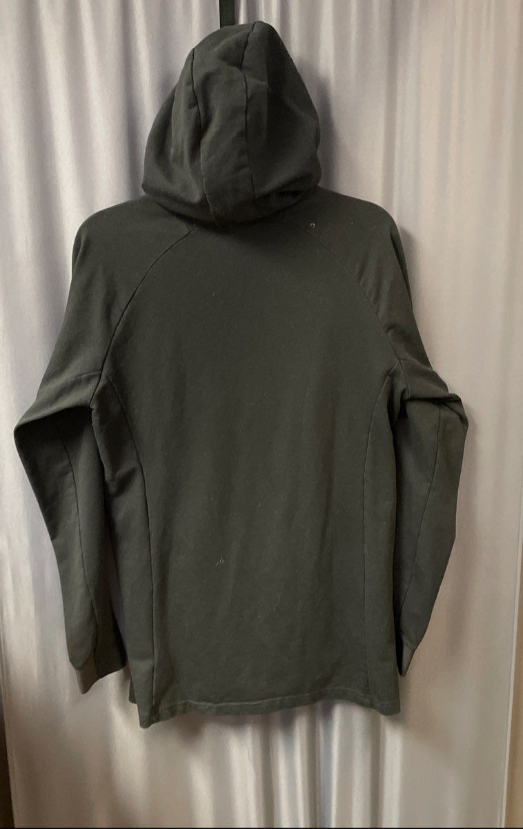 Gymshark Men's Black Crest Pullover Hoodie Athletic Training Sweatshirt Sz S