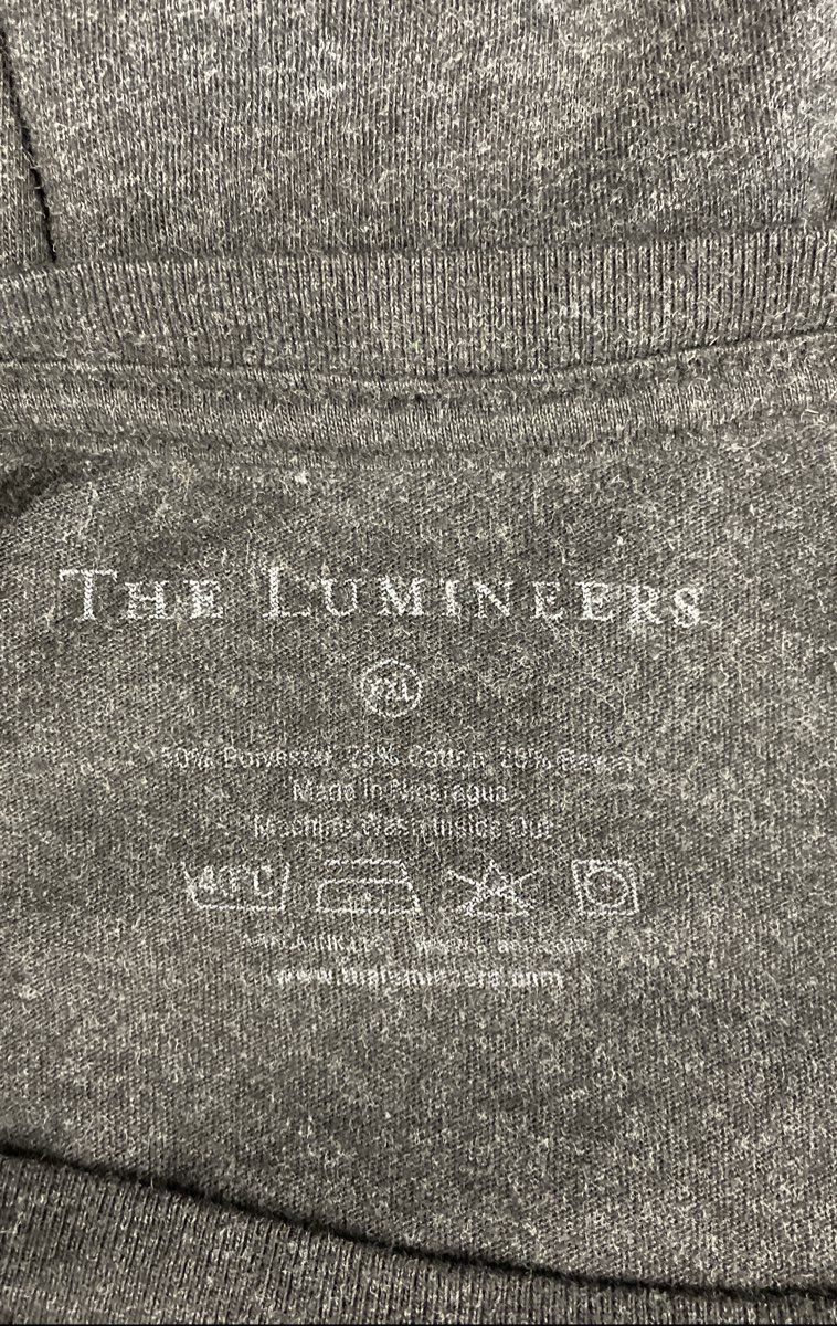 Men's Size XXL Black The Lumineers Denver Colorado Est. 2009 Tshirt