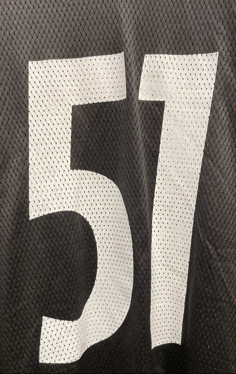 Reebok Men's Pittsburgh Steelers James Farrior #51 Football Jersey Black Sz L