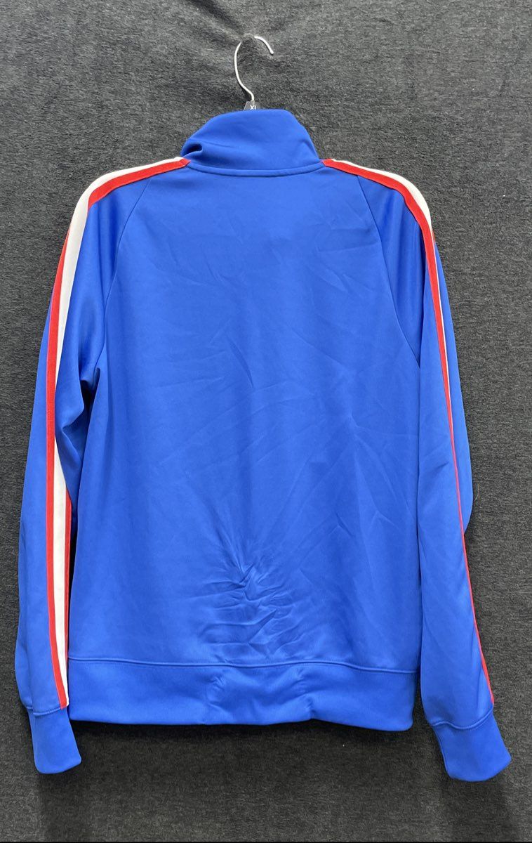 Nike Men's Sportswear Tribute Track Jacket Blue Red White Side Stripe Sz Small