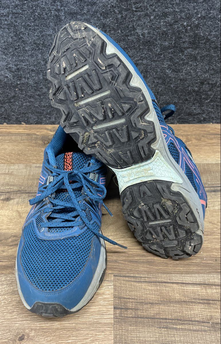 Asics Gel-Venture 8 Blue Pink Women's Trail Running Sneakers Size 11