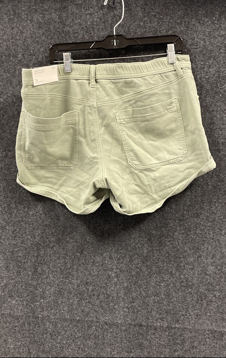 American Eagle Women's Dreamy Drape Easy Shortie Green Low Rise Stretch 12 NWT