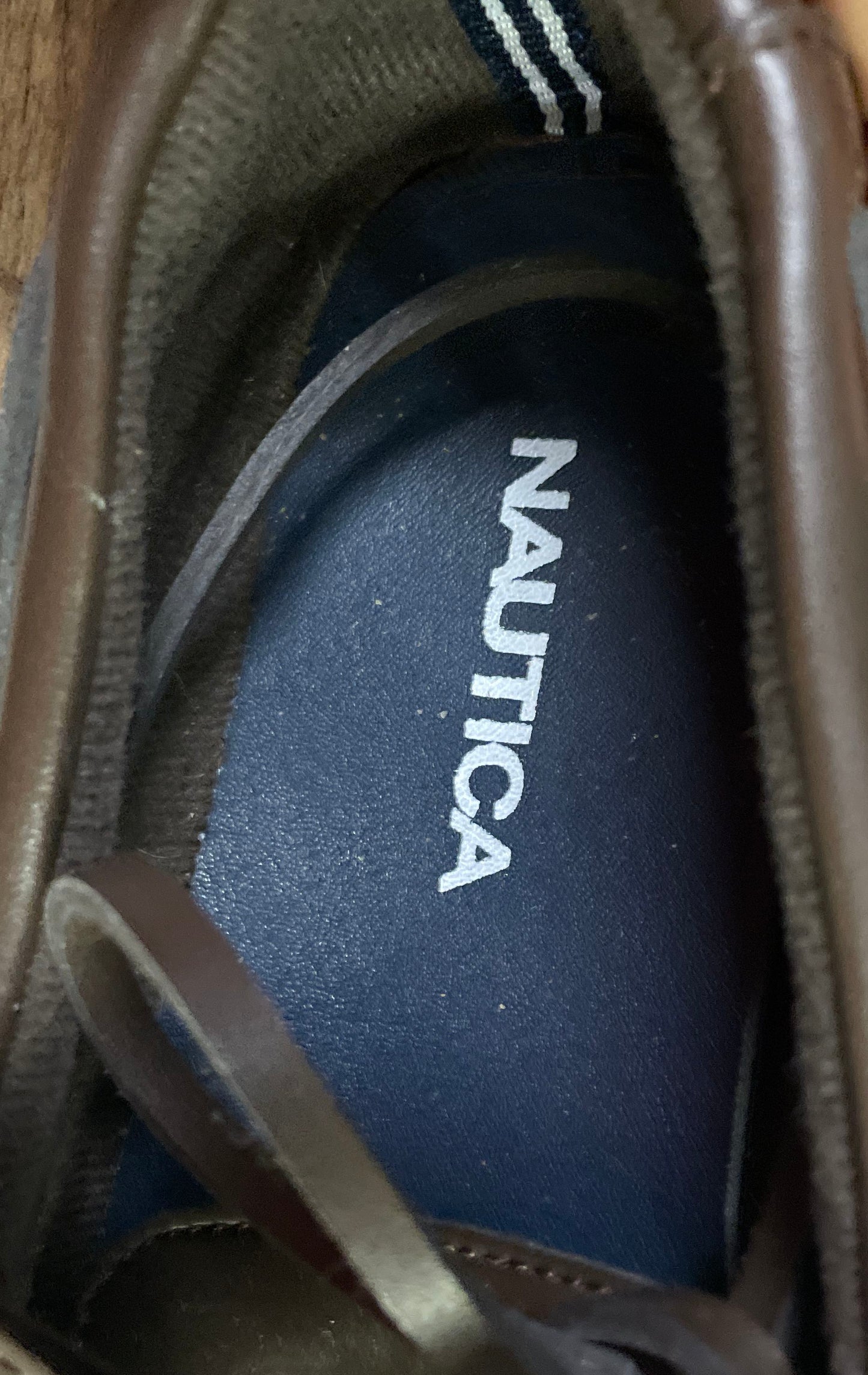 Nautica Nueltin Brown Boat Shoes Men's Size 8