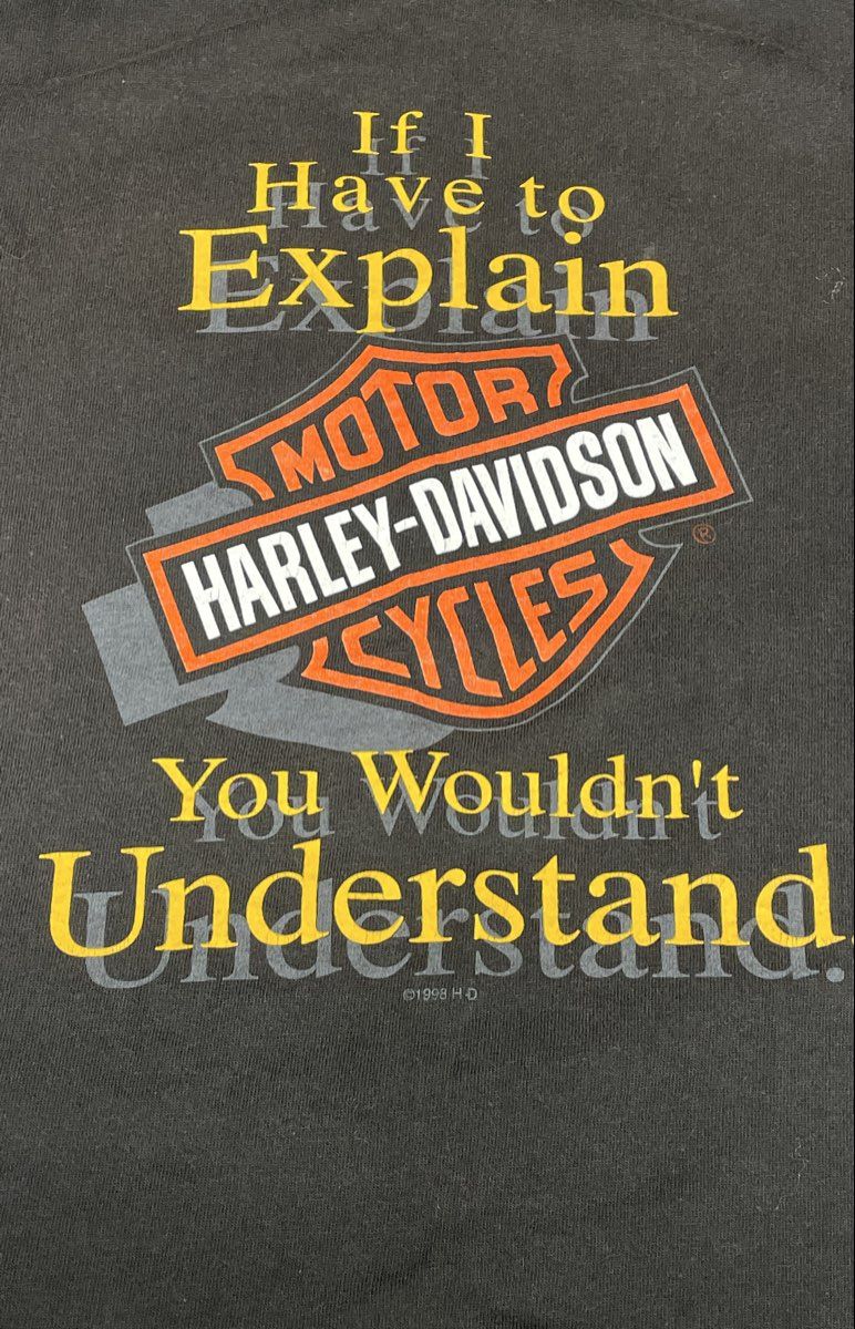 Vintage 1998 Harley-Davidson Greenville SC Tank Top Single Stitch Sz M