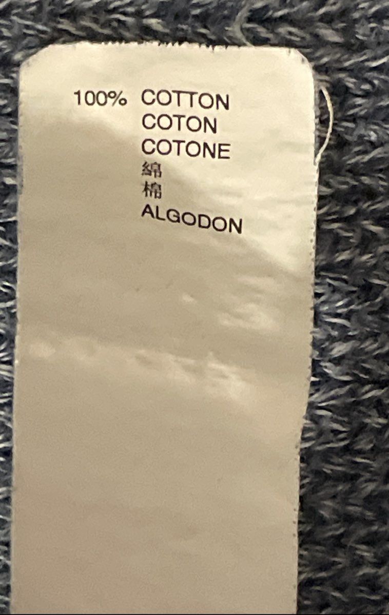 Gap Men's Blue Shawl Collar Cotton Pullover Sweater Sz M