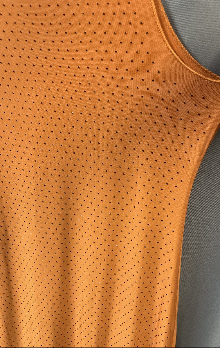 Victoria's Secret Women's Orange Studded Swim Dress Coverup XL NWT