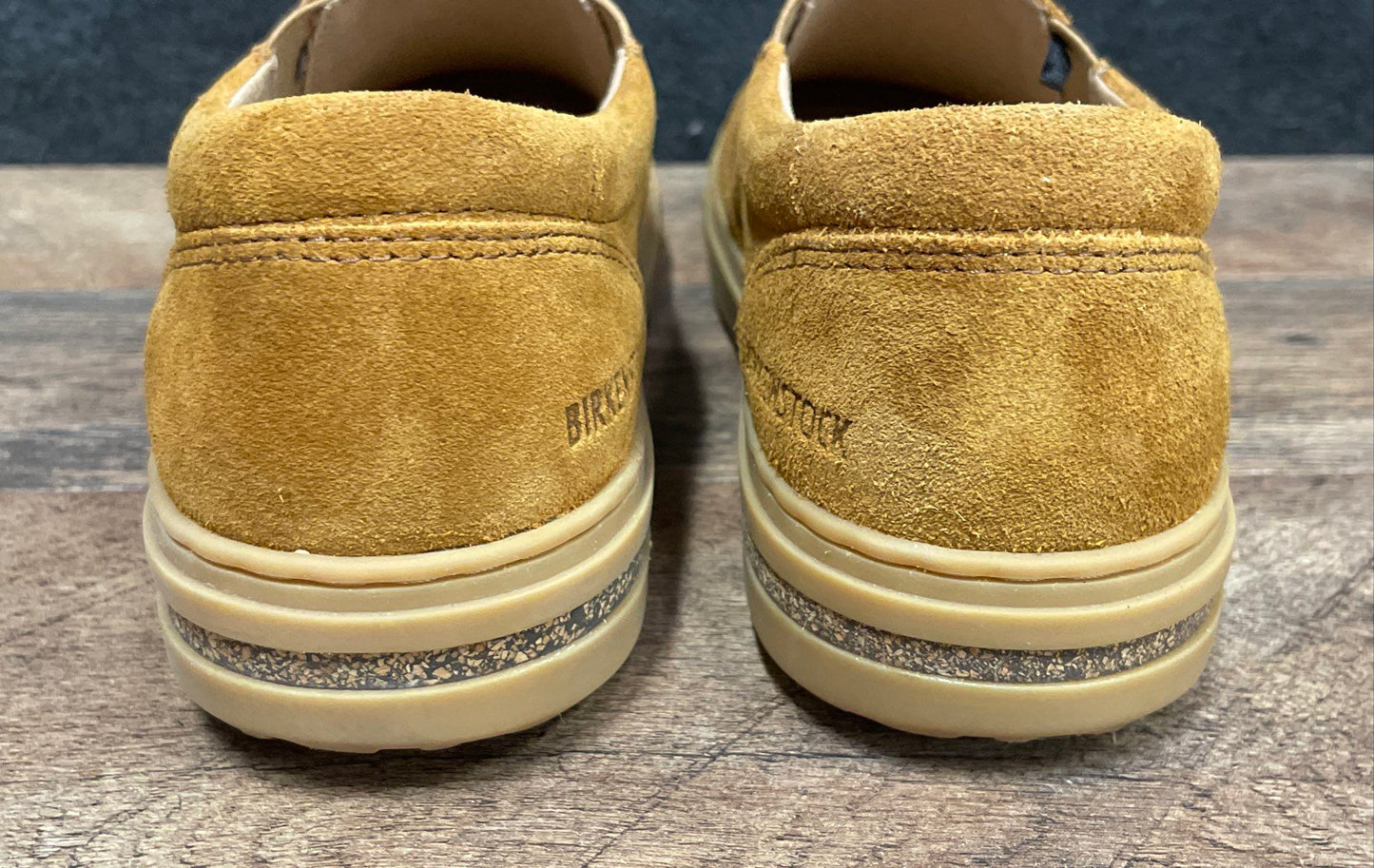 Birkenstock Oswego Mink Suede Slip-On Sneakers Women's Size 6 EU 37 Narrow