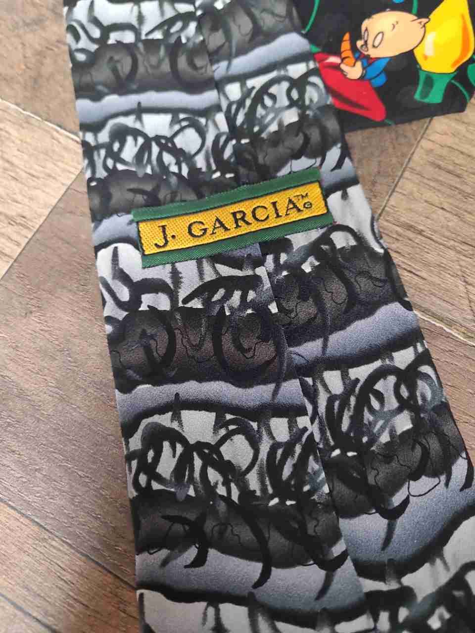 Vintage 90s Men's Necktie Lot 12pc Looney Tunes J Garcia Elmo Three Stooges