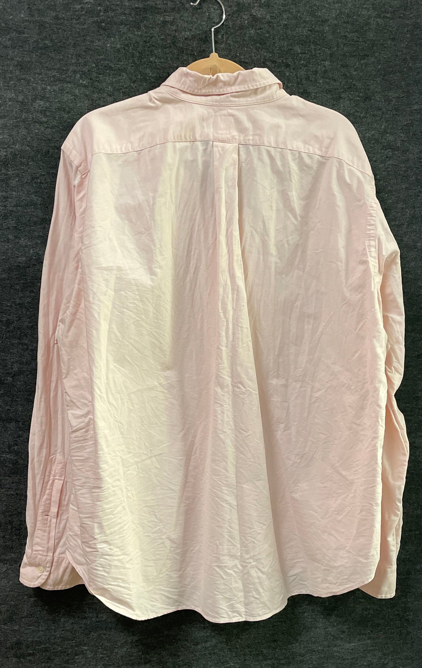 Ralph Lauren Men's Pink Classic Fit Oxford Button Down Shirt Sz XXL