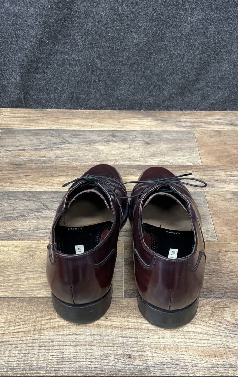 Florsheim Lexington Burgundy Leather Cap Toe Oxford Dress Shoes Men's Size 10D