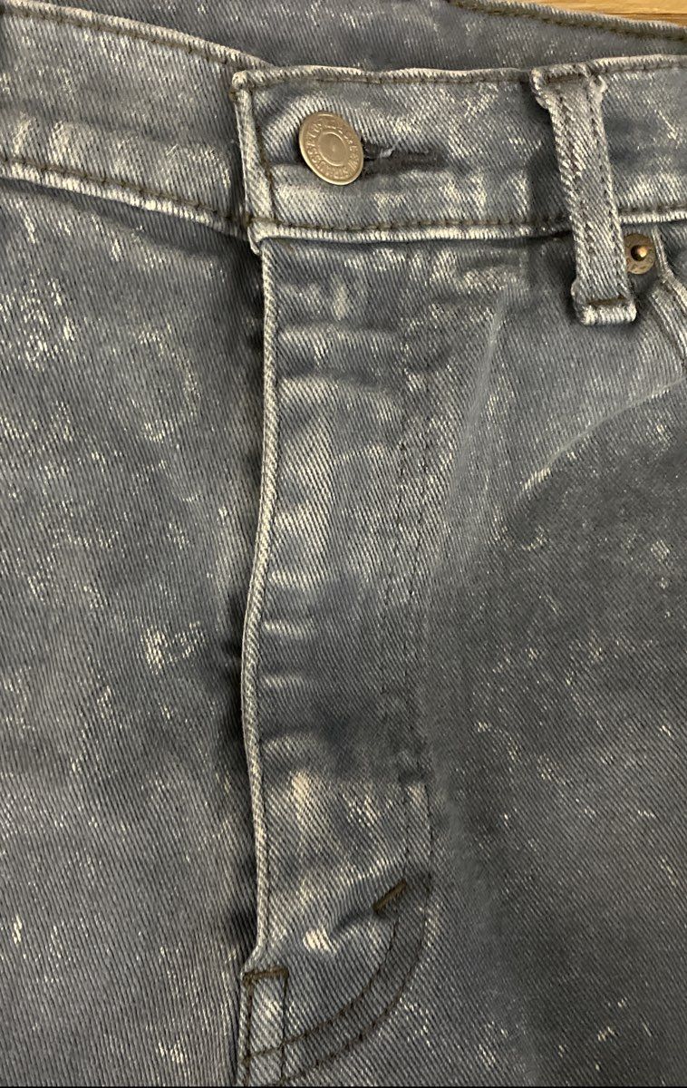 Levi's Men's 541 Athletic Taper Jeans Blue Marble Acid Wash Sz 36x34